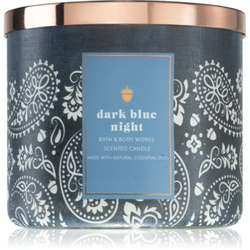 Bath & Body Works Dark Blue Night mirisna svijeća s esencijalnim uljem I. 411 g