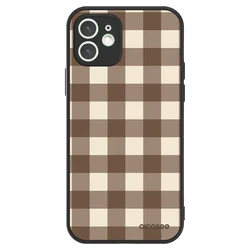 ULTIMATE CASE za Apple iPhone 12 - Brown grid