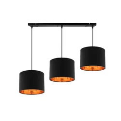 Candi Lux Viseća Lampa Crna 1  3x40W E27