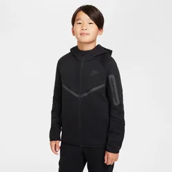 Nike B NSW TCH FLC FZ - PD, dječija jakna, crna HV5867
