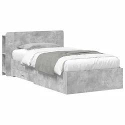 vidaXL Posteljna konstrukcija s prostorom za shranjevanje 80 x 200 cm