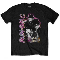 Run DMC Hollis Queens Homage Black L Majica