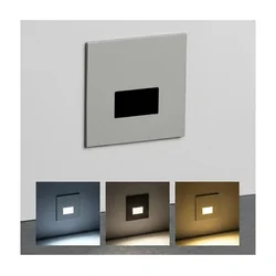 Brilagi - LED svetlo za stepenište JACK LED/3W/230V 3000/4000/6500K IP65 siva