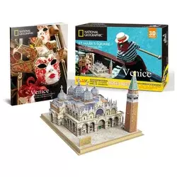 CUBIC FUN Puzzle 3D St. Marks Square DS0980h