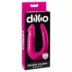 Dupli dildo pink PIPE531011