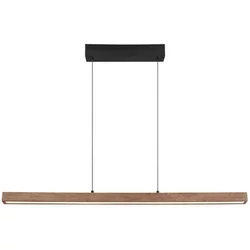 Globo 17015 - LED luster sa prigušiva funkcijom na sajli OLIVUS LED/24W/230V 3000K braon