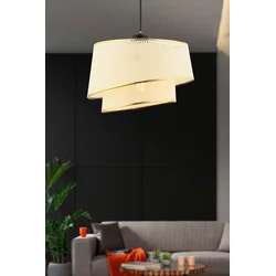 Opviq Luster Barette Hazeran, 32x32cm, Zlatno-bele boje