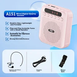 Aigo Bluetooth zvučnik sa mikrofonom A151, USB, Roze