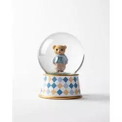 Madame Coco Dekorativna staklena kugla Voir Bear