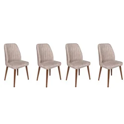 Hanah Home Set 4 trpezarijske stolice Alfa Orah