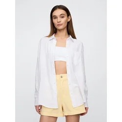 Lanena srajca GAP Oversize