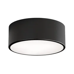 Kupatilsko plafonsko svetlo sa senzorom CLEO 1xE27/24W/230V prečnika 20 cm IP54 crno