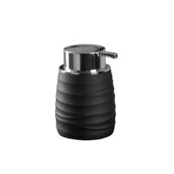 Dozer za tečni sapun Orely 8x12cm crni/hrom Ridder