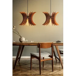 Opviq Luster 147, 55cm, E27, Braon