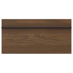 STENSTA Front fioke, tamnosmeđa jasenov furnir, 40x20 cm
