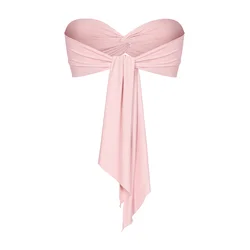 Embody Ženski top Rosie Bandeau, Roze