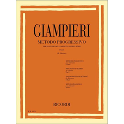 GIAMPIERI:METHODO PROGRESSIVO CLARINETTE