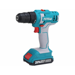 Total alati Li-ion Akumulatorska bušilica 20v, 2x1,5 ah, 45Nm 10mm