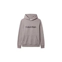 Calvin Klein Majica pegasto siva/črna