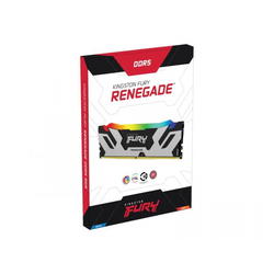 KINGSTON KF580C38RSA-16 RAM memorija, DDR5, DIMM, 16GB, 8000MT/s, FURY Renegade Silver RGB/XMP