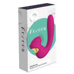 VIBRATOR Xocoon Celestial Love Stimulator Fuchsia