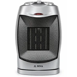 Jl Niva Keramička grejalica sa ventilatorom S-1039 PTC-902, 1500 W, Srebrne boje