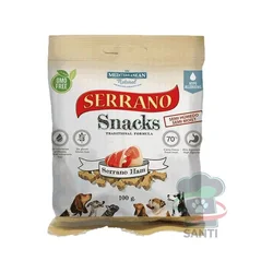 Mediterranean Natural Poslastice za pse Serrano Snacks, 100 gr - jetra
