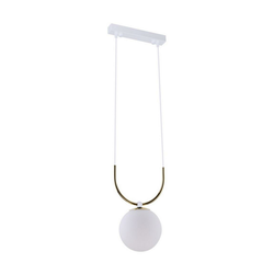 Amplex 8163 - Luster na sajli BALOS 1xE14/15W/230V crna