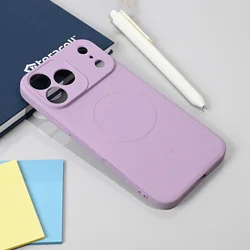 Maska za iPhone 17 Pro Max 69 Teracell Giulietta Magsafe ljubičasta