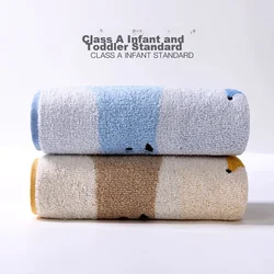 King Shore Set peškira, 35x72cm, 2 komada, Plavo-bež