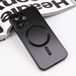 Maska za telefon iPhone 13 Pro CHROME, Magsafe, Crna
