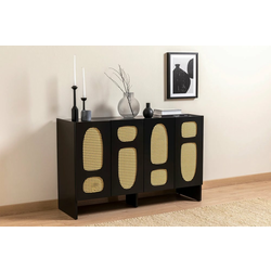 HANAH HOME Komoda Simona 80 Black