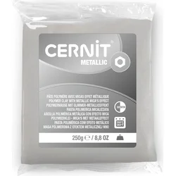 Cernit Metallic Polimerna masa Pearl White 56 g