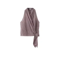 MANGO Top TRUFA roza/bordo