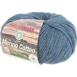 Austermann Merino Cotton 98311-04 Blue Pletilna preja