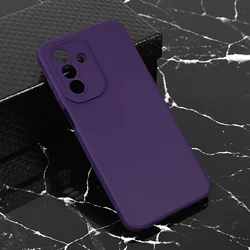 Maska za Samsung Galaxy A17 mat Teracell Giulietta tamno ljubičasta