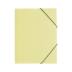 Pagna mapa z zavihki in elastiko A4, rumena