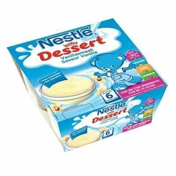 Nestle mlečni desert vanila 4x100g