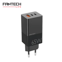 FANTECH Kućni punjač CWG301 2xPD + QC 65W crni