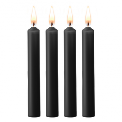 Ouch! Teasing Wax Candles Parafin 4-pack Black