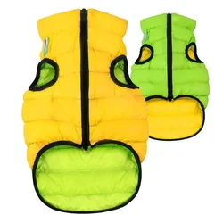 AiryVest jopič za pse - RUMENA-ZELENA