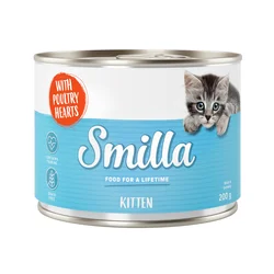 Smilla Kitten 6 x 200 g - Perutninska srca