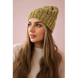 Kesi Cap with fleece Merry K225 kiwi+khaki
