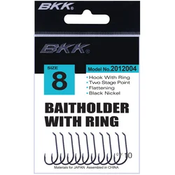 BKK BAITHOLDER WITH RING #5/0 2012004