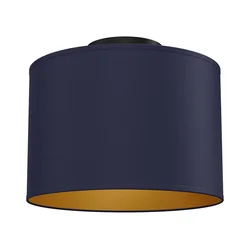 Plafonsko svetlo ARDEN 1xE27/15W/230V prečnik 25 cm plavo