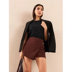 Sinsay - Skort sa ukrasnim kaišem - Bakar