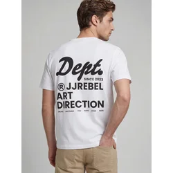 JJ Rebel Majica JREBELIJAH črna / bela