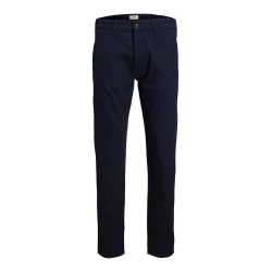 JACK & JONES Chino hlače CHRIS, modra