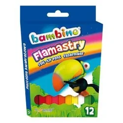 BAMBINO BAMBINO markerji. 12 barv.