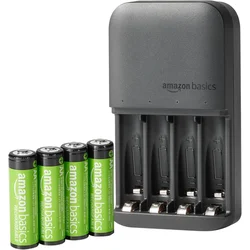 Amazon Amazon Basics AA NiMH baterije (4 kos) s polnilnikom